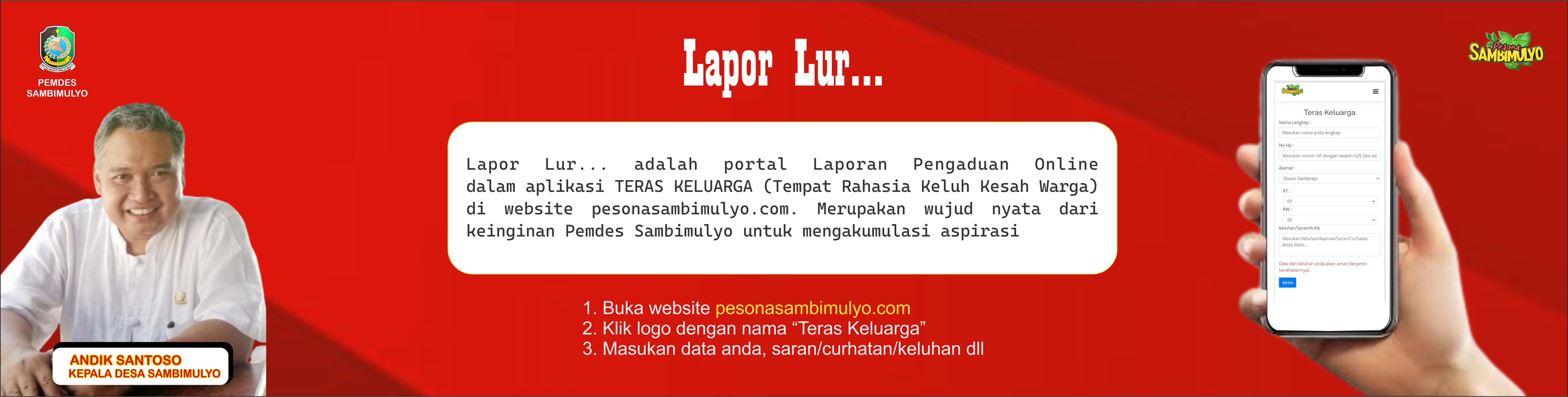 desa sambimulyo kecamatan bangorejo